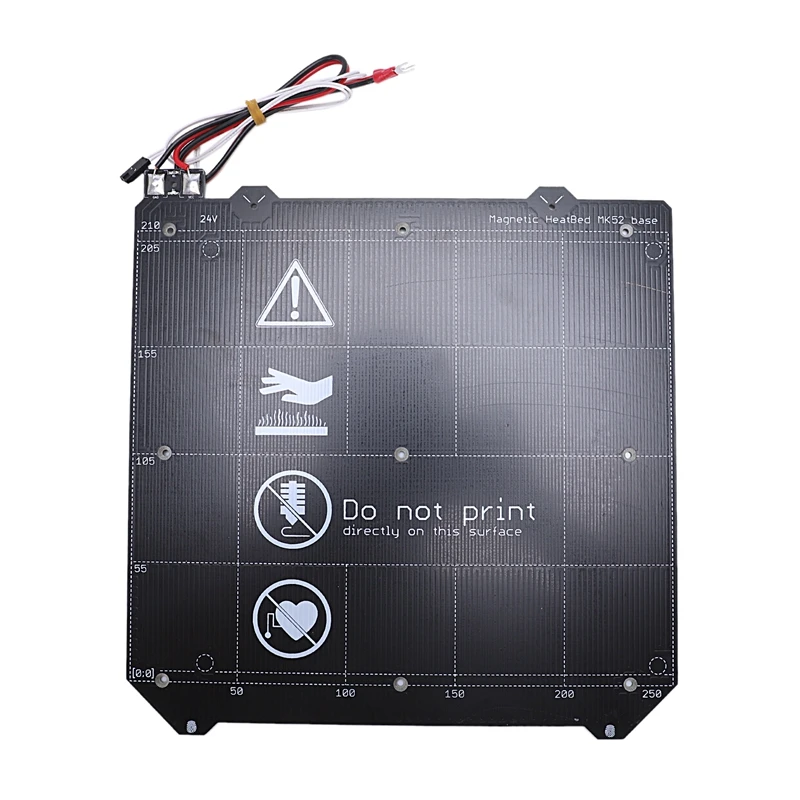 Для Clone Prusa I3 Mk3 Магнитная Подогреваемая кровать Mk52 комплект проводки термистор с