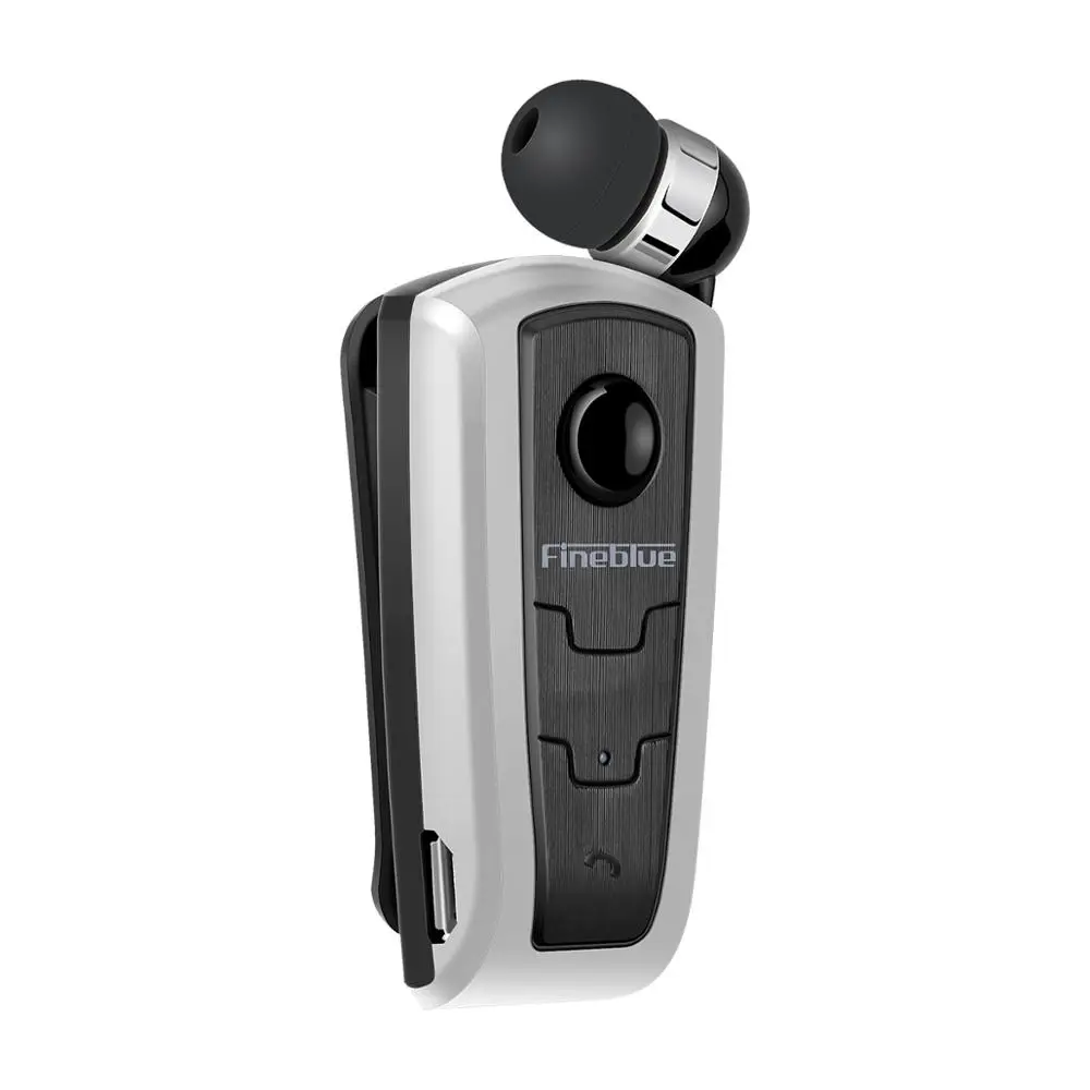 Silver NO BOX FineBlue F910 мини беспроводной Auriculares драйвер Bluetooth гарнитура звонки напоминают износ вибрации клип спортивные наушники для бега - Цвет: Silver NO BOX