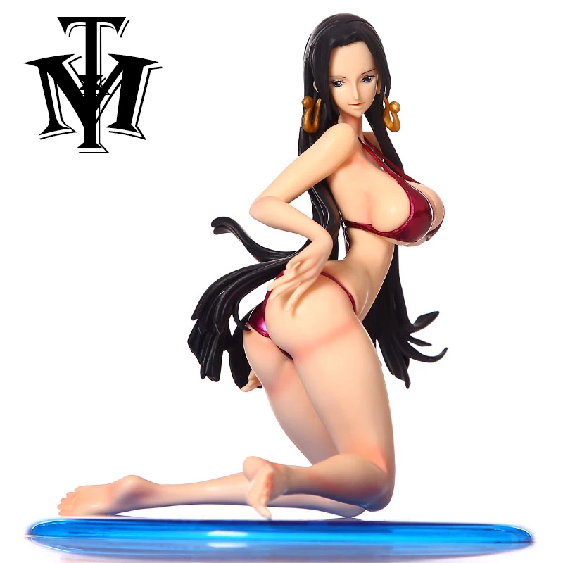 Аниме Горячая сексуальная фигурка поп детская игрушка один кусок на коленях боа