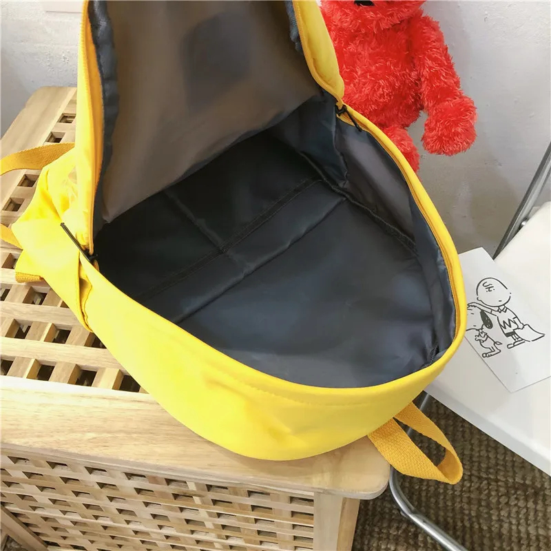 Harajuku Duck Прозрачный женский рюкзак, студенческий рюкзак для путешествий, школьные сумки для девочек, дизайнерские рюкзаки для женщин, высокое качество