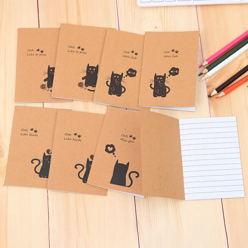 40 шт./лот ретро книги/крафт для студентов симпатичная мягкая копия маленький