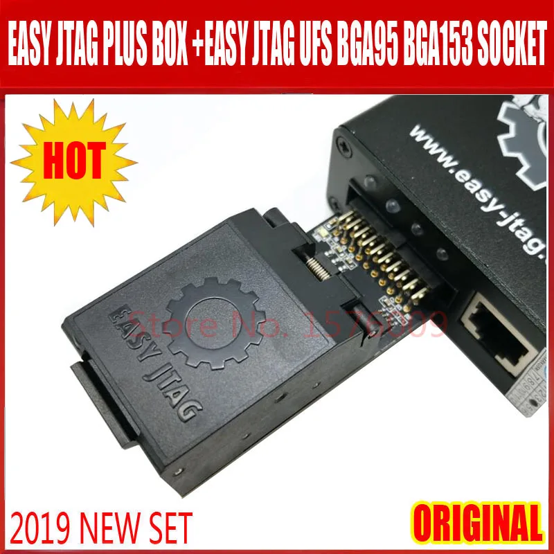 2021 новый оригинальный легкий jtag плюс коробка + UFS BGA 95 Jtag 153 адаптер гнезд|Детали