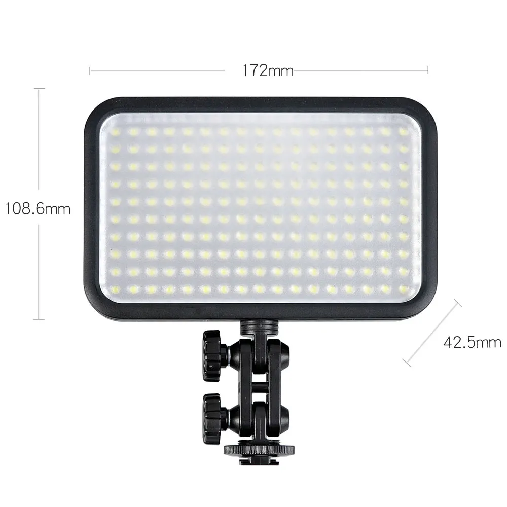 Видеолампа Godox LED170 170LED лампа для видеокамеры 5500 6500K цифровой камеры Canon Nikon Pentax
