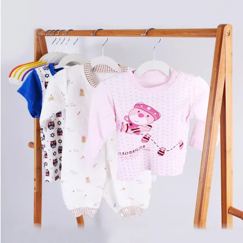 20 Pcs/Lot Colorful Cute Plastic Clothes Shirts Hanger with Anti-slip rubber Pink Blue non slip hangers | Дом и сад