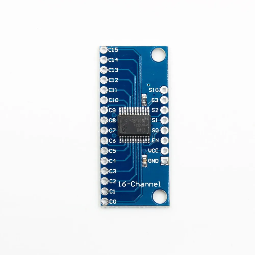 CD74HC4067 16 канальный с аналоговым и цифровым дисплеем мультиплексор коммутационная