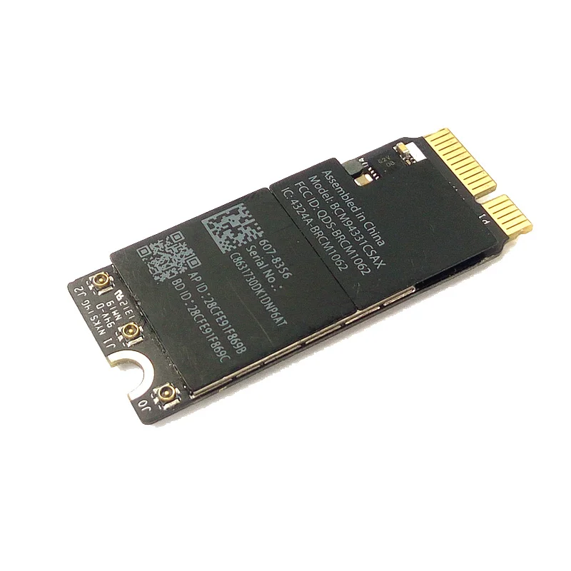BCM94331CSAX 24G &amp 5G 450M Mini PCIE BT 4 0 для Retina A1398 A1502 MC975 MC976 ME665 ME293 A1425 2012 аэропорта Wifi Bluetooth