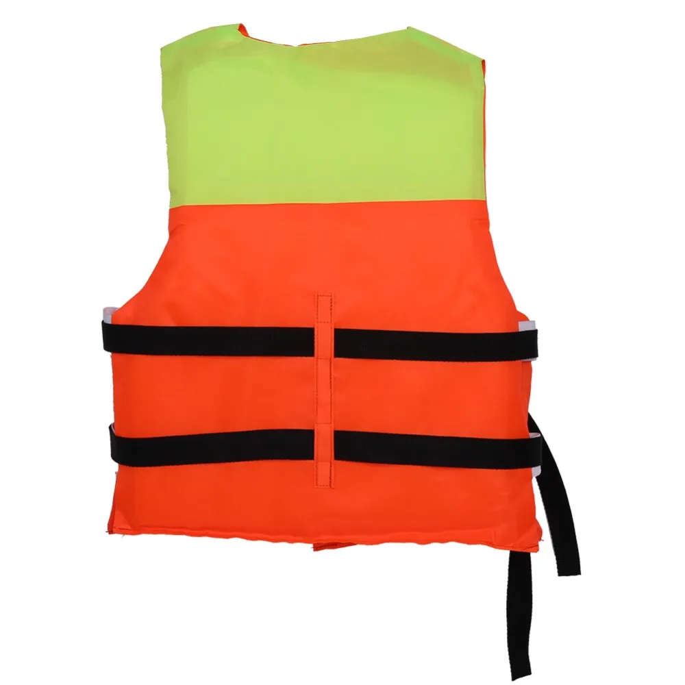 Детский спасательный жилет для плавания из оранжевой пены гребли катания на