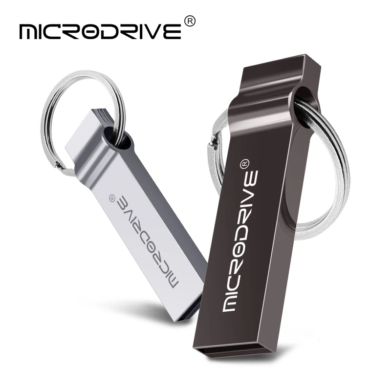 Usb флеш-накопитель 4 GB/8 GB/16 GB/32 GB/64 GB 128GB Водонепроницаемый металлический брелок для ключей карта pendrive карта памяти приводы u диск