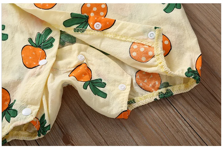Korean Version baby clothes Infant Bodysuit newborn Baby Print Pattern Clothes Unisex Jumpsuit boy 1 Year Costume |