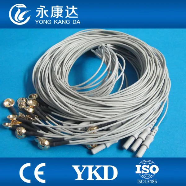 10 шт./лот Din кабель EEG с позолоченной чашкой din 1 5 мм|cable 1.5mm|cable dincable lot |
