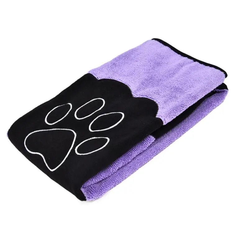 Purple Роскошные кровати для собак, круглые домики, Длинные шерстяные, супер теплые, мягкие, дышащие, твердые, для щенков, питомника, котенка, моющаяся подушка для собак, полотенца - Цвет: Purple