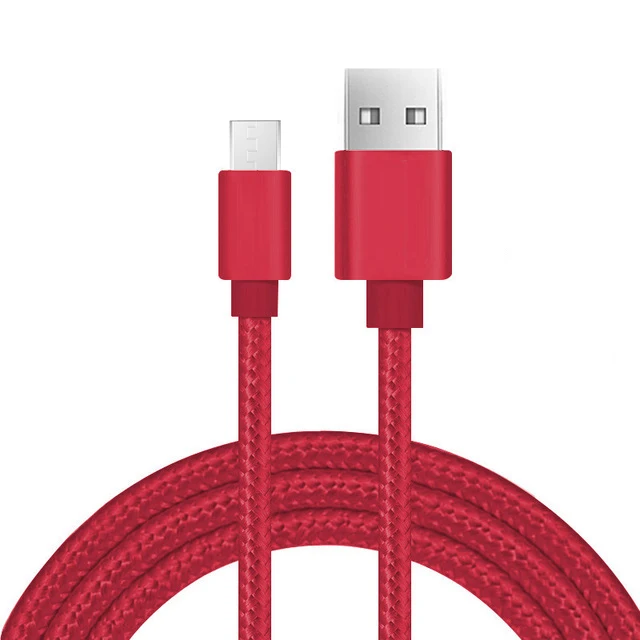 Red MUSTTRUE Micro USB кабель 3A Быстрый кабель синхронизации данных и зарядки для samsung huawei Xiaomi LG Andriod Microusb Кабели для мобильных телефонов - Цвет: Red