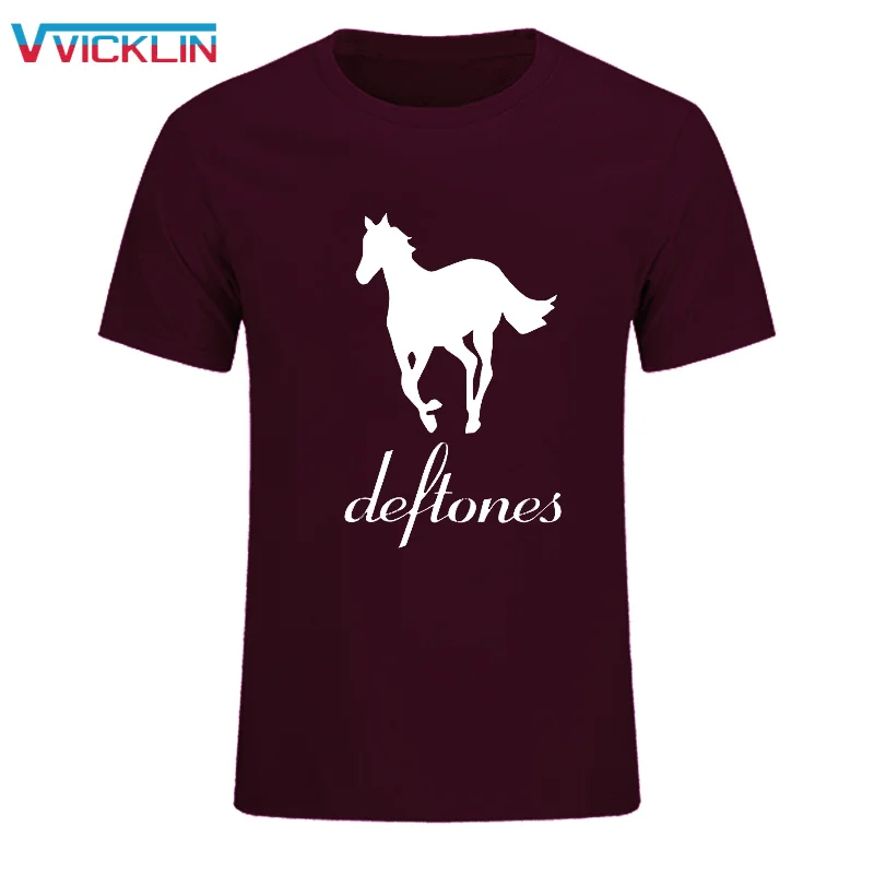 Летняя Модная стильная мужская футболка Dexter Deftones Хлопковая с круглым вырезом и