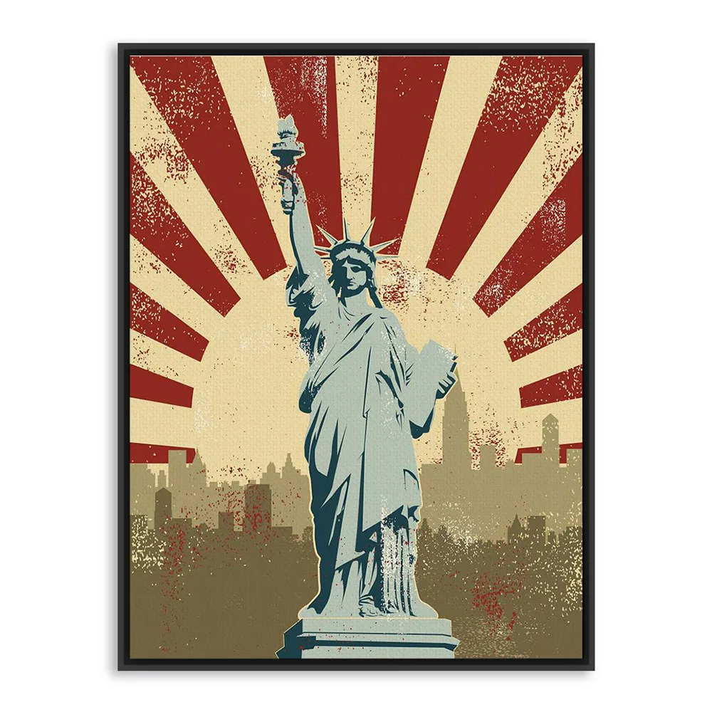 Статуэтка Иисуса Христа Liberty современные винтажные Ретро хипстерские постеры