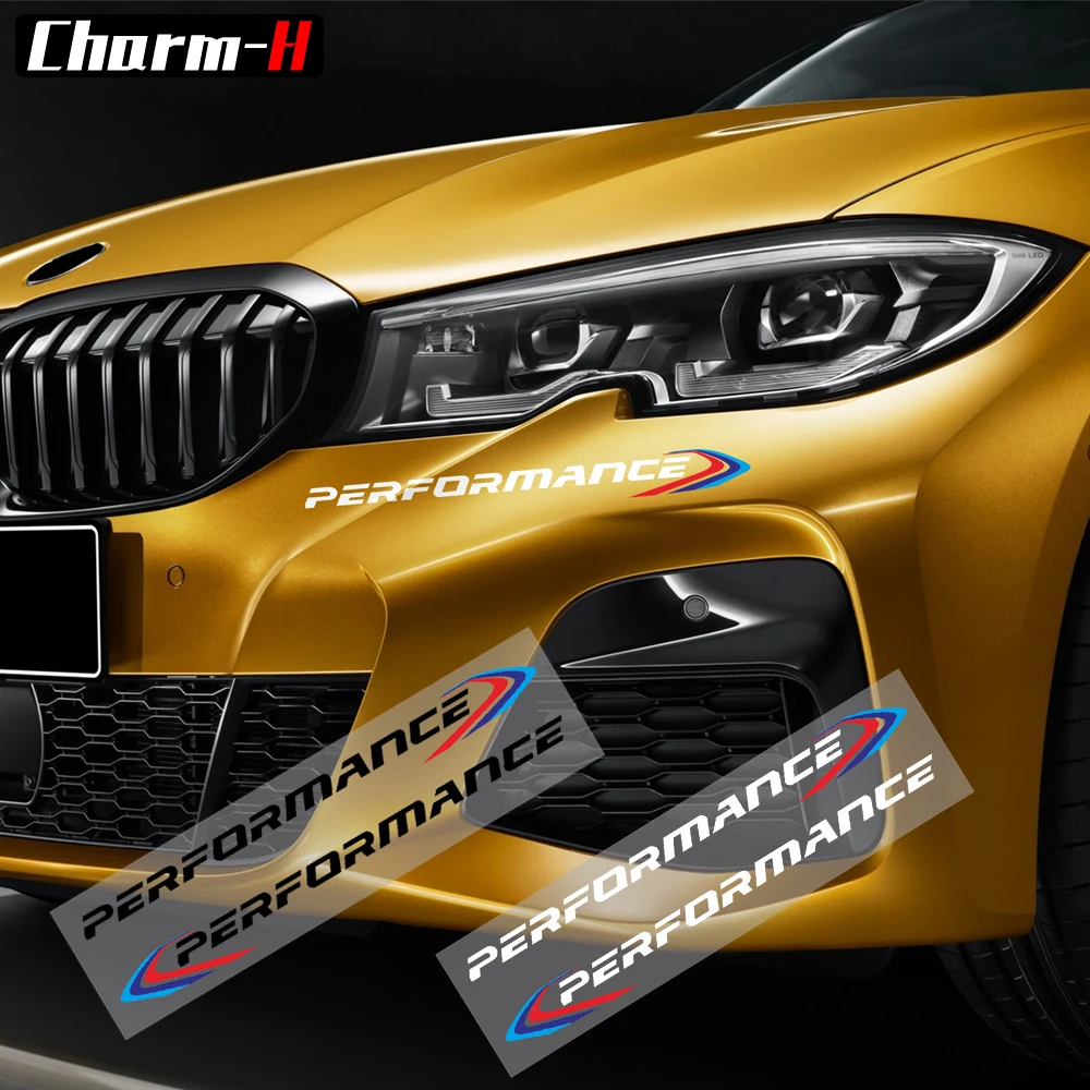 Наклейка на передний бампер для BMW 90 E46 E39 E60 F30 F20 G30 X6 F16 F10 F34 X3 X4 X5 E70 F15 M3 M5 Z4 2