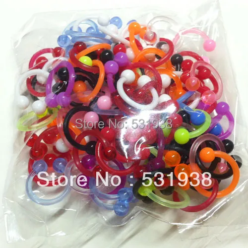 Кольцо для пирсинга носа 100 шт. | Украшения и аксессуары