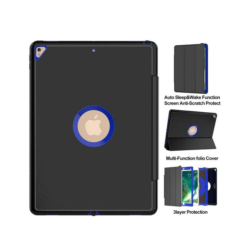 Чехол полностью защищающий телефон для iPad pro 12 9 2017 A1670 A1671 безопасный ударопрочный