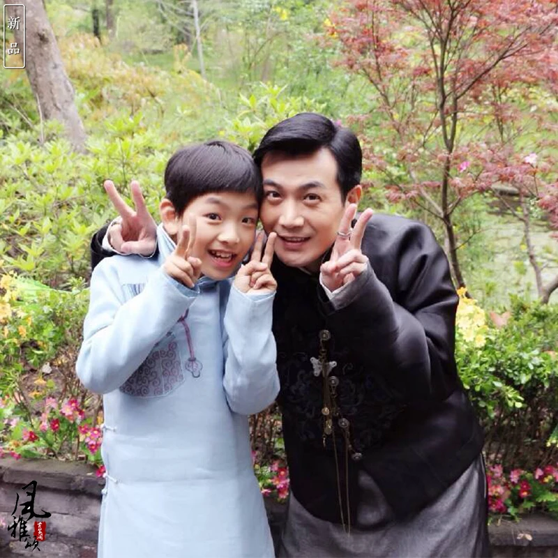 Винтажный семейный костюм республиканского периода наборы для родителей и детей