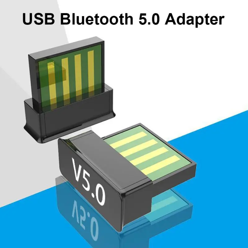 Портативный USB адаптер для Bluetooth 5 0 беспроводной аудиопередатчик гарнитура