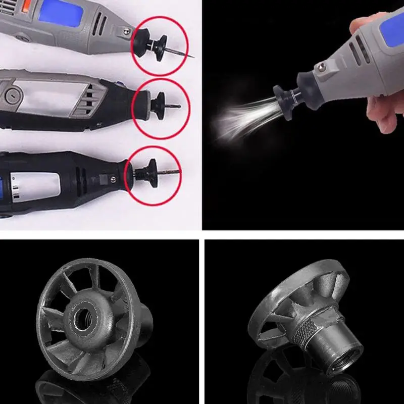 Пылеуловитель DIY бренд 1 шт. пыли вентилятор электрический шлифовальный станок для вращающихся инструментов Dremel Резьба#07