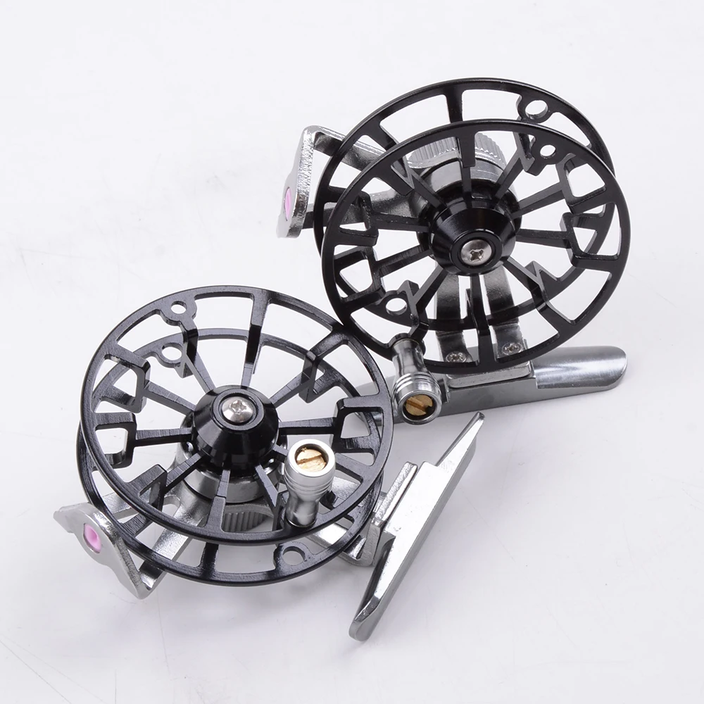Металлическая Рыболовная катушка Сверхлегкая для зимней рыболовный фидер