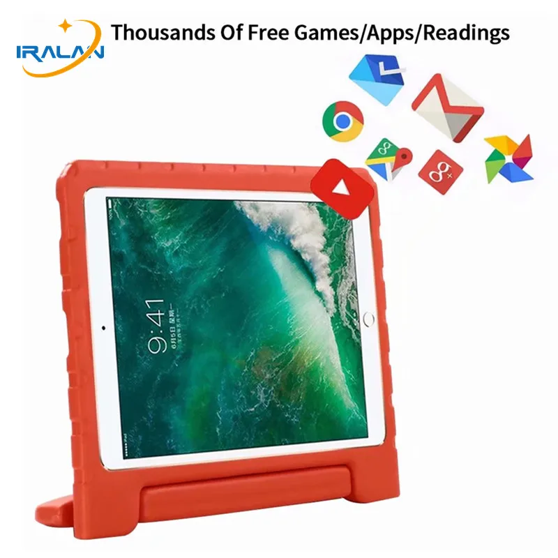 Мягкий пенопластовый чехол с ручкой и подставкой для Apple iPad Pro 11 дюймов детский