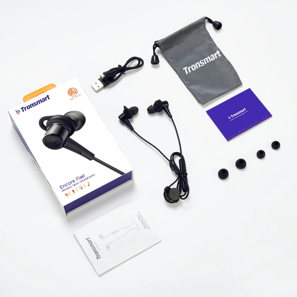 Оригинальное Tronsmart Encore чутье IP56 Водонепроницаемость наушники с Bluetooth 4 1 и