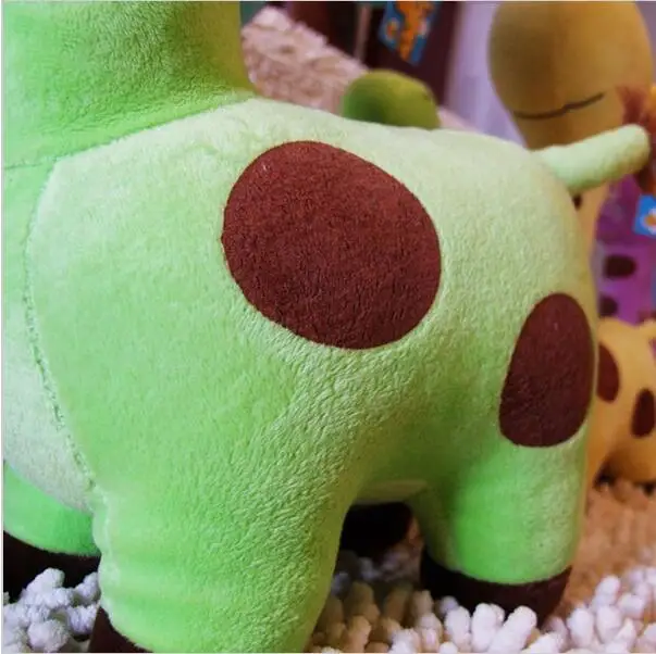 2016 Горячая продажа 18*7 см красочные милые радужные плюшевые игрушки жирафа