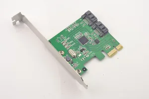 PCI-E к 2 портам SATA III 3,0 RAID Card 88SE9218 чипсет для Marvell NCQ RAID 0 1