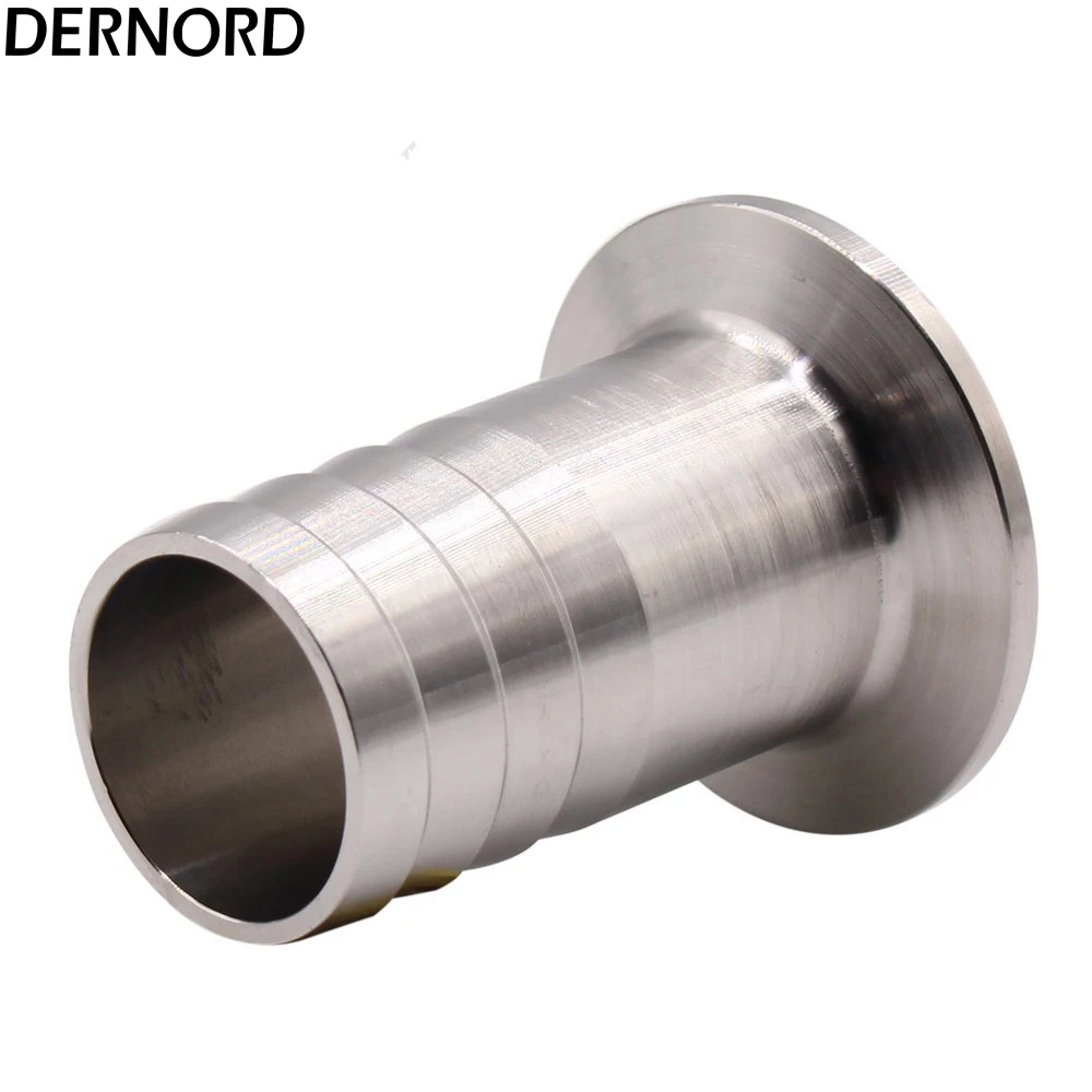 DERNORD 1 5 &quotTri Clamp до 1/4&quot шланг колючей адаптер SUS304 санитарно фитинги|tri clamp|hose barb