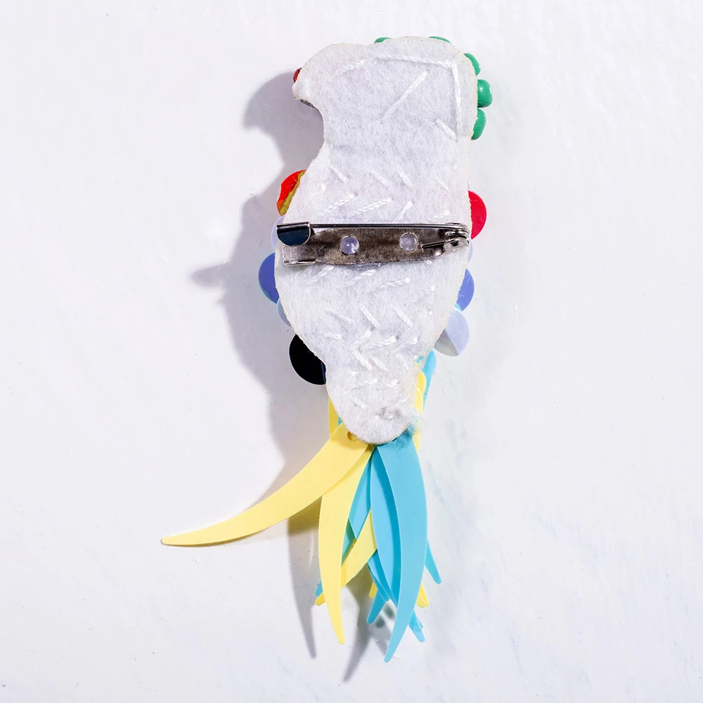 

JUJIE Bird Brooch For Women Animal Brooches broche Unique Design animal sweaters pins Jewelry Gifts