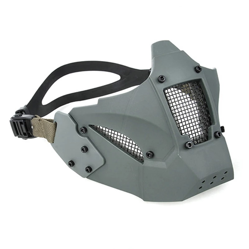 RangGreen M4 M16 аксессуары страйкбол тактический Пейнтбол защитный JAY быстрой AF шлем половина маска для съемки для охоты - Цвет: RangGreen