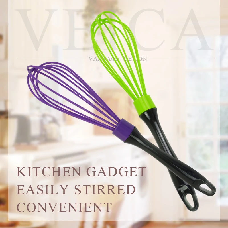 2 цвета миксер для взбивания яиц из силикона пищевого класса кухонные