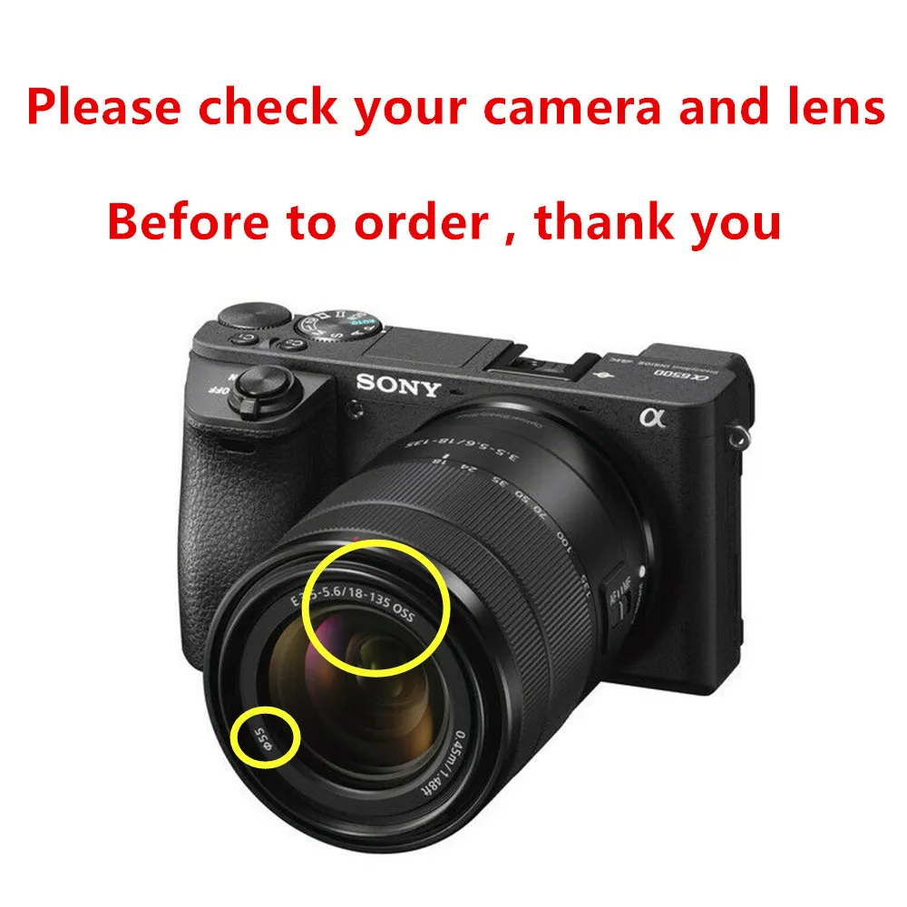 Неопрен ультра светильник внутренний Камера сумка Мягкий чехол для Sony A6600 A6400 A6500
