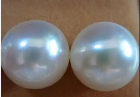 Бесплатная доставка Благородные Ювелирные изделия 2 шт. 1 пара AAA 9 ~ 16 мм Южное море