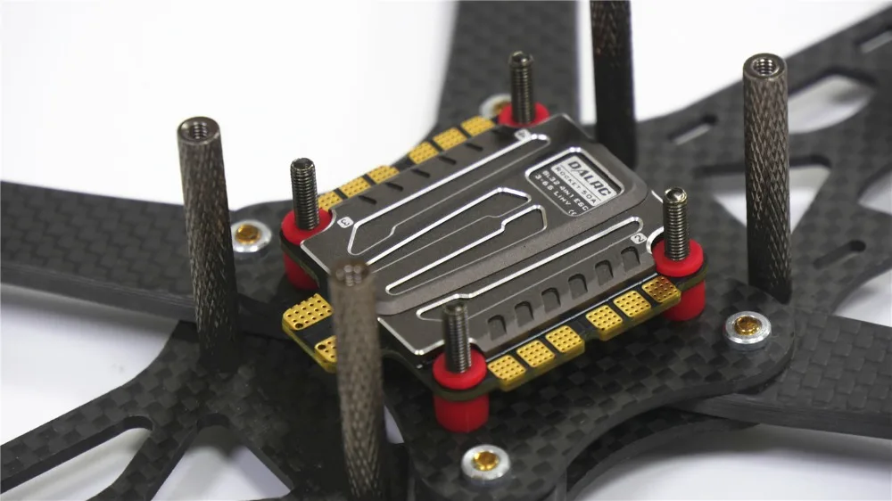DALRC Rocket 50A 4 в 1 ESC 3S 6S blheli _ 32 поддержка Dshot1200 Multishot Brushless & F722 DUAL Flight controller|Детали и