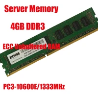 server memory ddr3 4gb 1333mhz pure ecc udimm unbuffered ram 4gb 2rx8 pc3 10600e 10600 for workstation ram