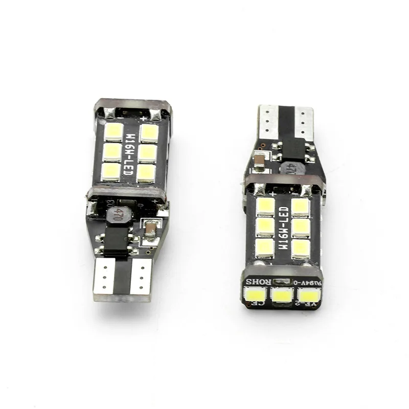 2X Canbus 2835 SMD 921 912 T15 W16W 15 светодиодный Автомобильный обратный светильник Резервное