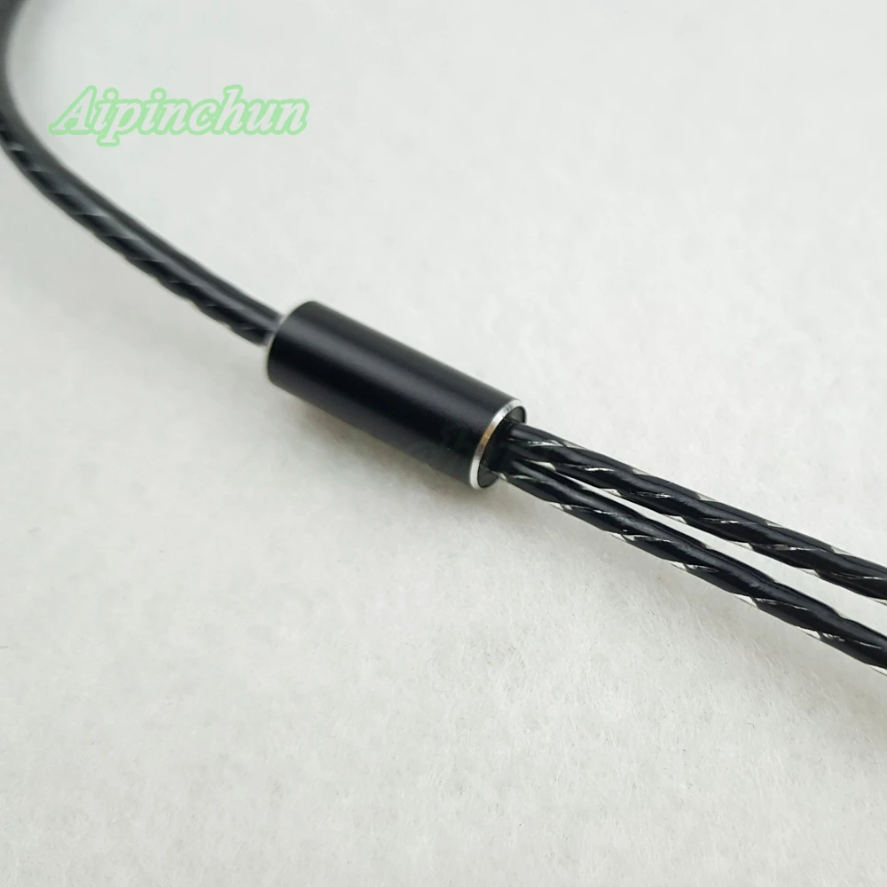 3 полюсный гибкий штекер Aipinchun 5 мм для наушников и аудиокабеля|cable headphone|headphone