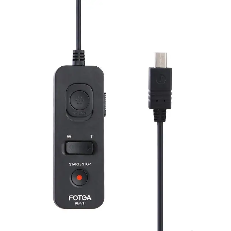 RM-VS1 for Sony RM-VS1/RM-VP1 дистанционного Управление для sony спуск затвора по интерфейсу для sony RM-VPR1 A-5100 A-7S A-5000/Panasonic GH5 GH4 GH3 DMW-RSL1/RS1 - Цвет: RM-VS1 for Sony