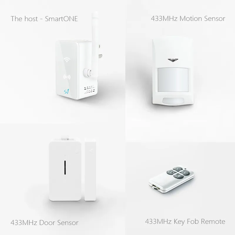 Broadlink s1c Умный дом комплект 433 мГц S1 smartone двери Сенсор детектор движения