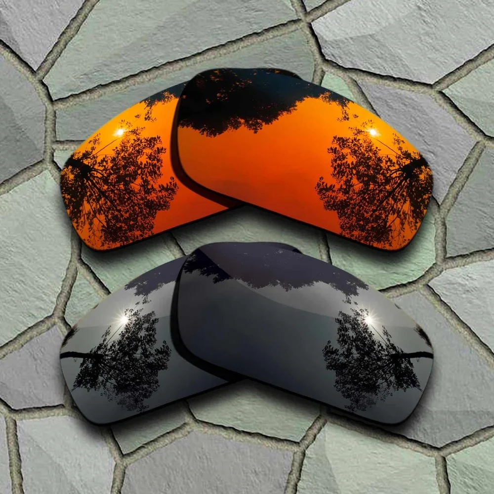 Поляризованные Сменные линзы для солнцезащитных очков Oakley Monster Pup серые черные и
