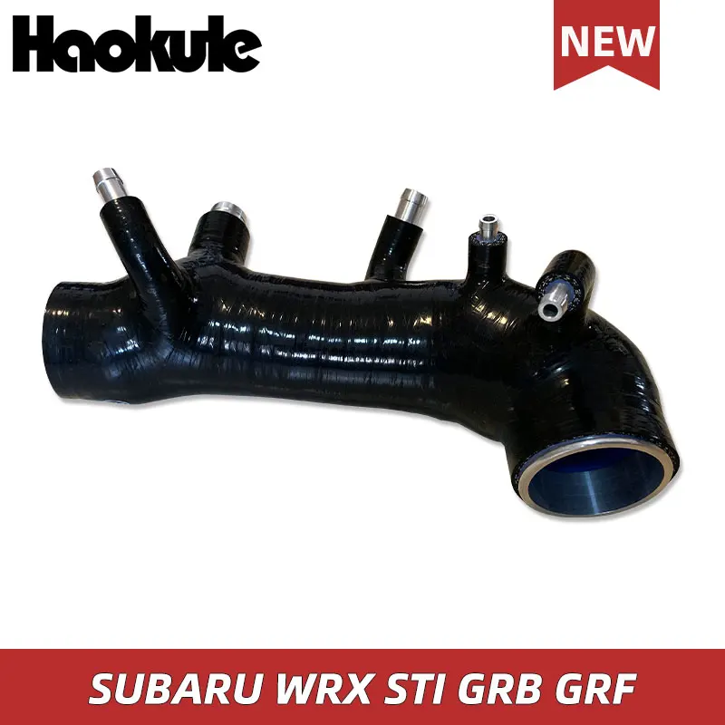 Перформация силиконовый турбо Впускной индукционный шланг для SUBARU IMPREZA GRB GRF EJ20 WRX STI10 синий черный