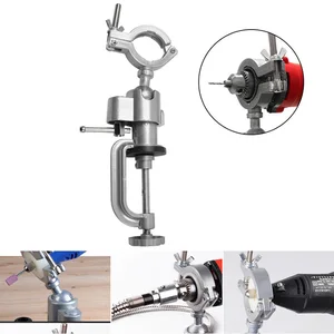 Аксессуар для шлифовального станка с поворотом на 360 градусов, стойка-держатель для электрической дрели, кронштейн для многофункциональной шлифовальной машины Dremel Mini Drill