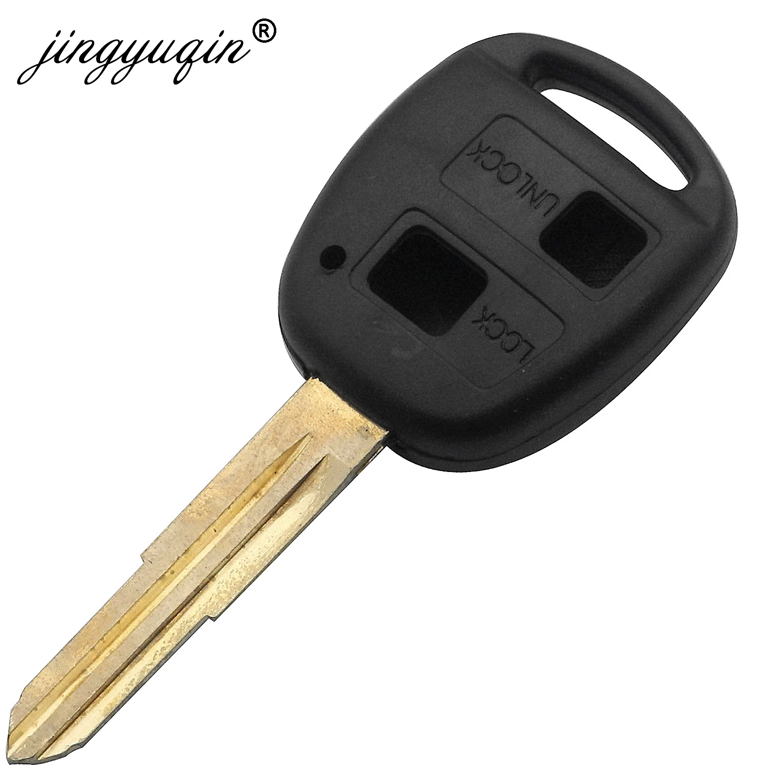 Jingyuqin чехол для автомобильного ключа с дистанционным управлением Toyota HIACE Yaris TOY41