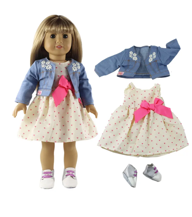 1 Set Beautiful Evening Party Princess Dress Outfit Doll Clothes for 18'' American Girl A6 | Игрушки и хобби