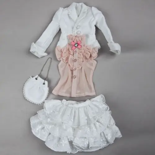 Фото [wamami] 386 #   Белая/черная одежда/платье/наряд для кукол 1/4 MSD1/3 SD DZ AOD Dollfie №1
