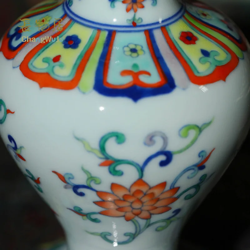 Changwuju в цзиндэчжэне подходящая кружка свеча ручная роспись синий белый цветной