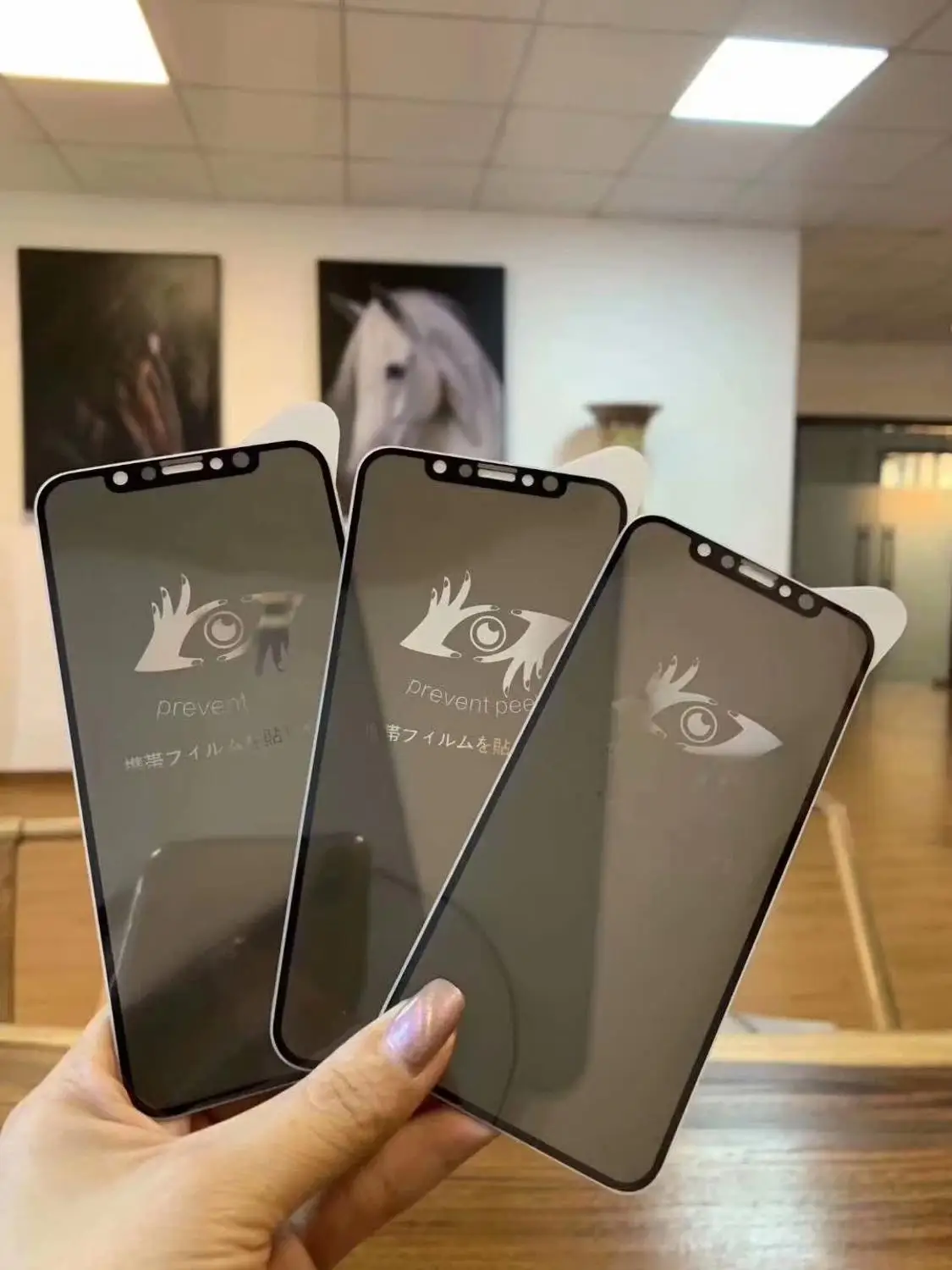 9H пленка для Apple iphone XR xs max XS нано Взрывозащищенная Антибликовая Защита экрана