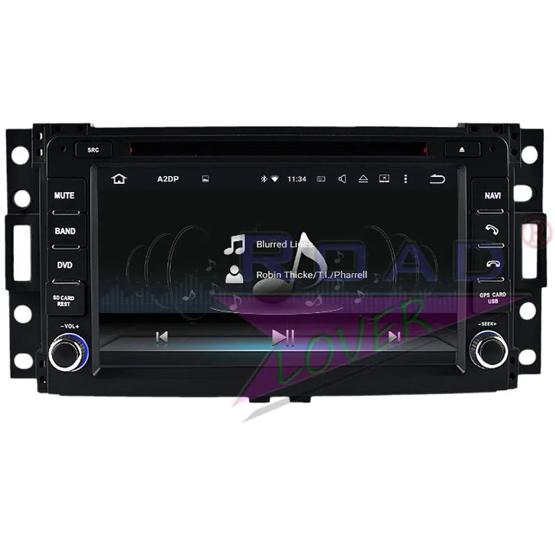 Roadlover Android 9 0 автомобильный ПК мультимедийное Авторадио для Hummer H3 (2006 2009)